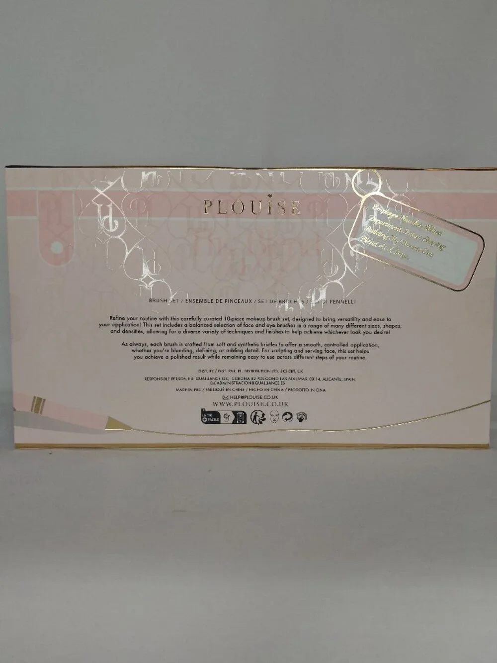 P.Louise - The Blend Brief Eye and Face Brush Set